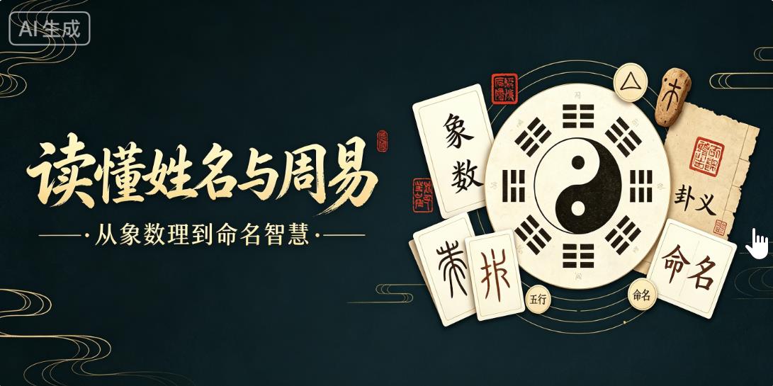 从坤卦到蒙卦，藏在姓名里的德性期许