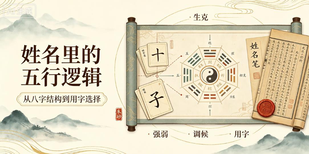 搞懂五行相生相克，选字再也不盲目