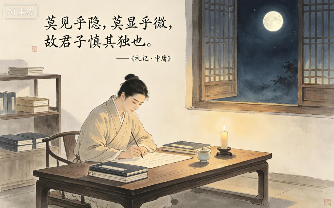 从&ldquo;君子慎独&rdquo;看独处时的自我管理